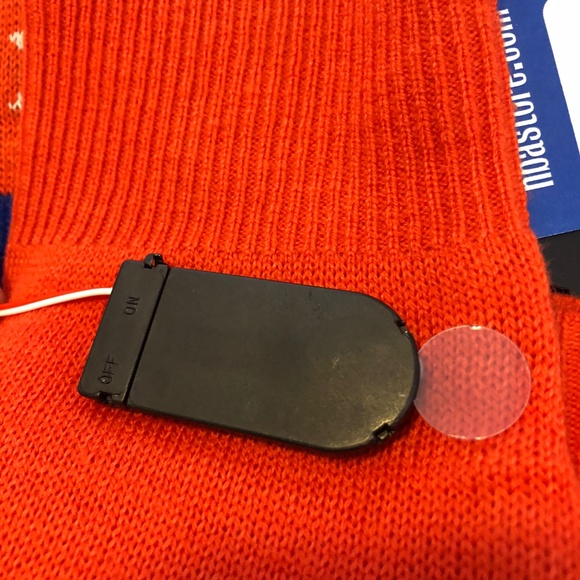 NWT NBA New York NY Knicks Light Em Up LED Sweater - Picture 6 of 8